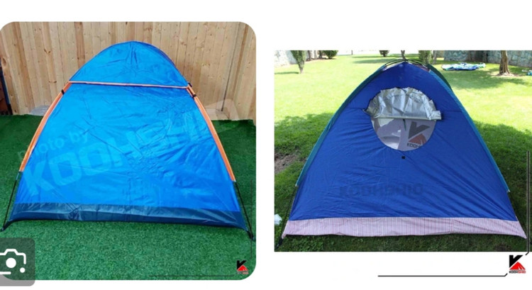 چادر مسافرتی 4نفره عصایی مدل tent_4 ضدآب